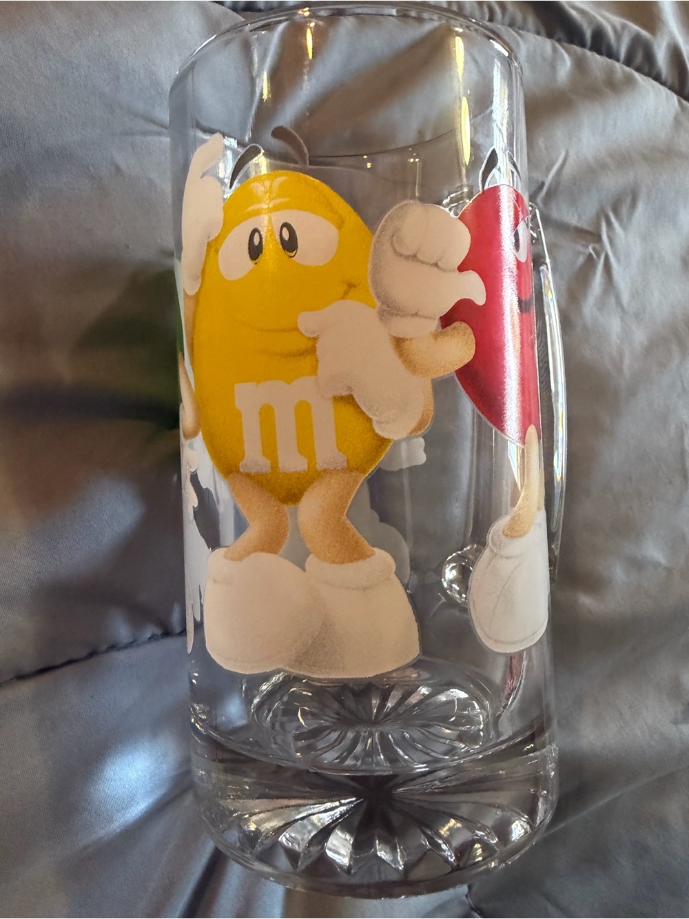M&M'S collectible Mug with Blue and Green M&M Characters - Picture 5 of 7